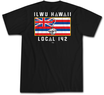 HI HK Flag RWB SS