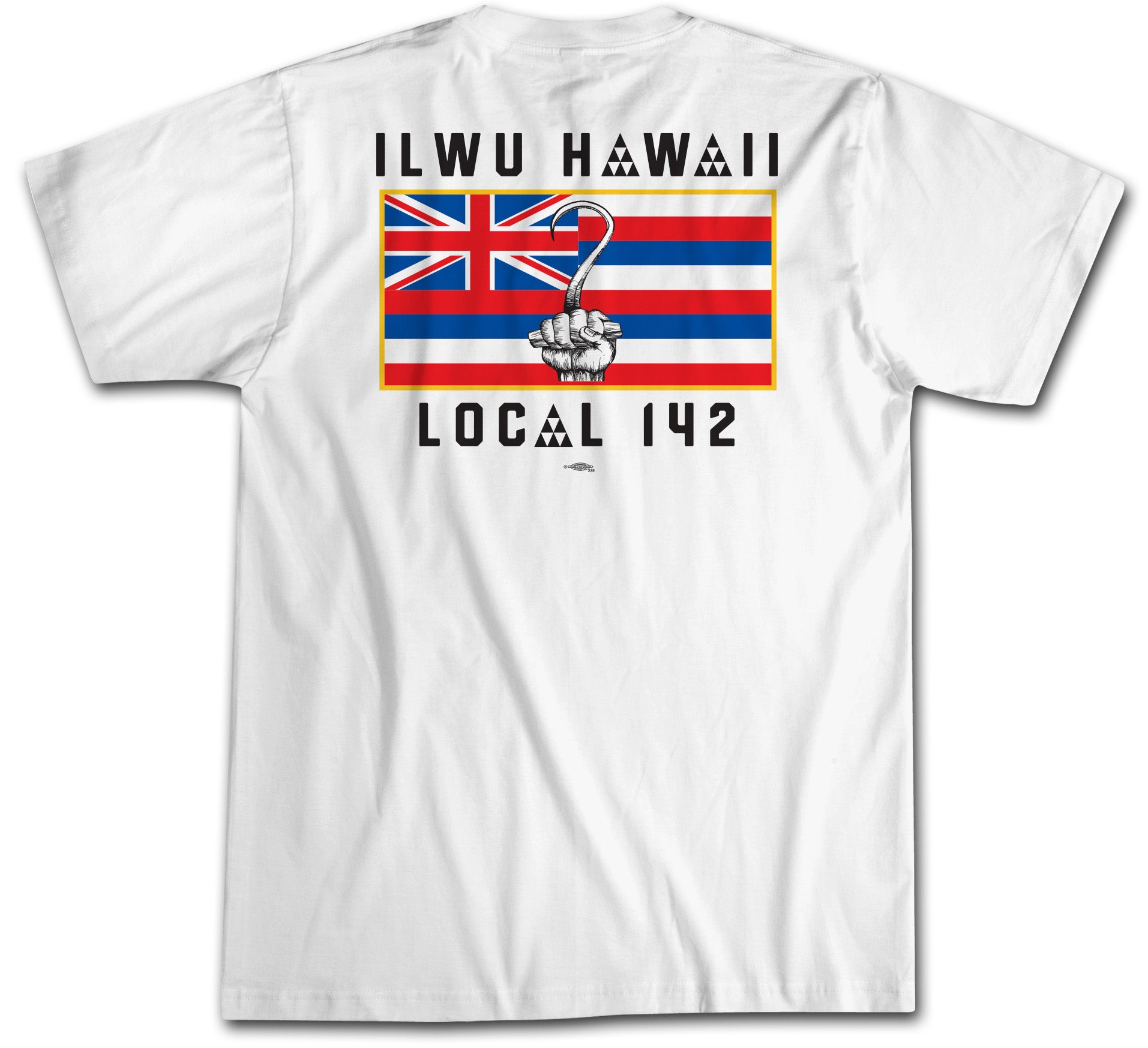 HI HK Flag RWB SS